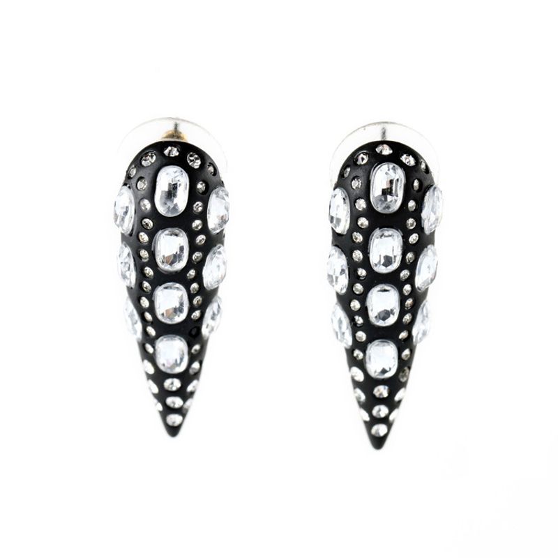 Occident Alloy Drill Set Earrings  Nhqd1075