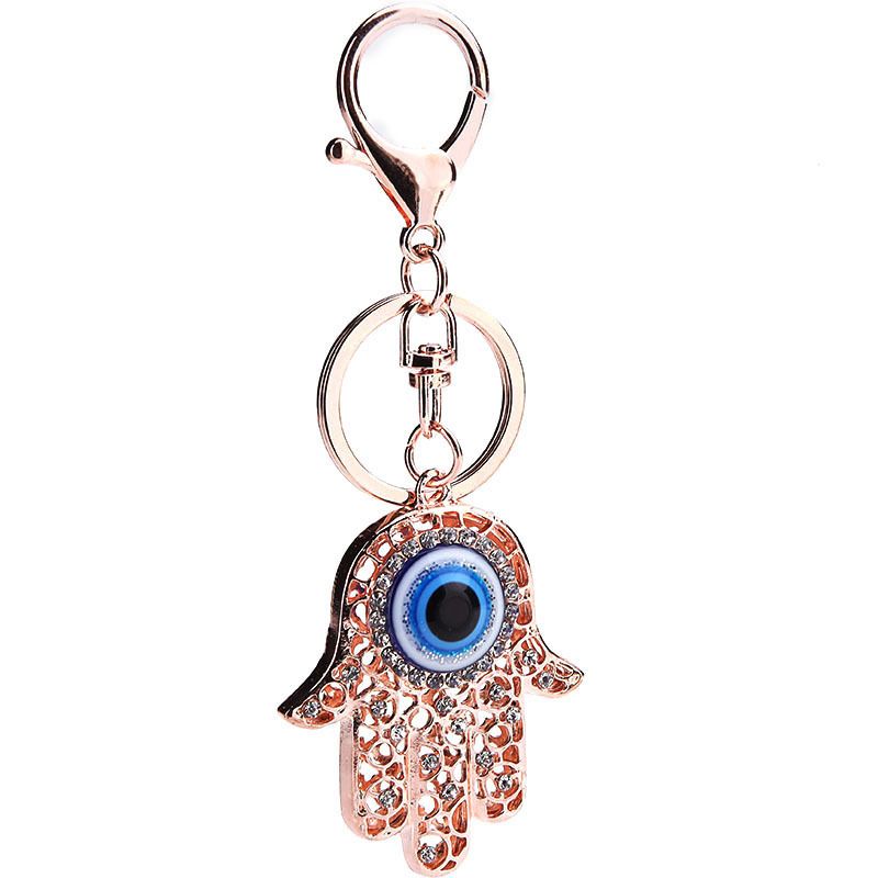 Schlüssel Bund, Metall Diamant, Türkisches Augen Schlüssel Ring, Kreative Neue Dämonische Augen Persönlichkeit, Blauäugige Hundes Chnalle