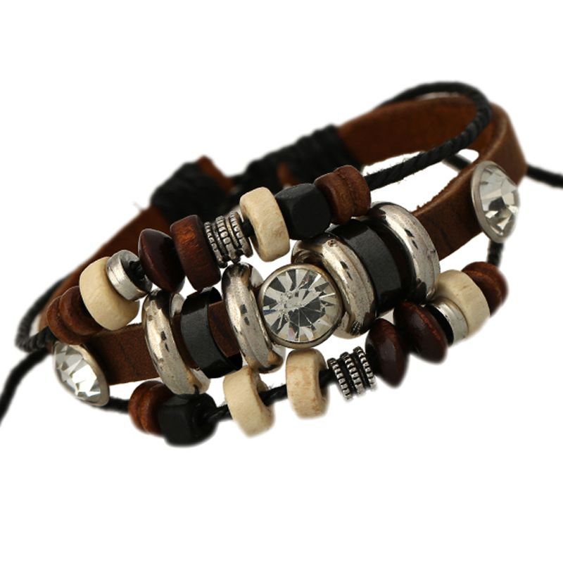 Bracelet Cortical Géométrique Folk-custom Nhpk0285