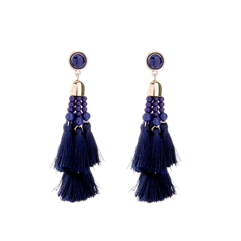 Fashion Alloy  Earring Tassel Nhqd4113