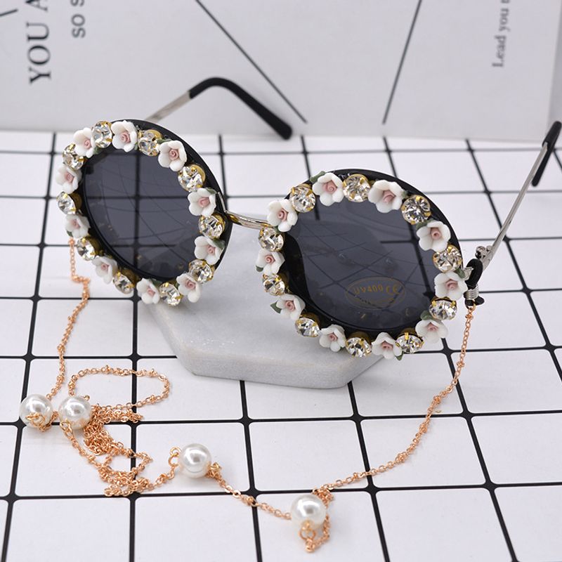 Fashion Alloy  Glasses Geometric (white)  Nhnt0150
