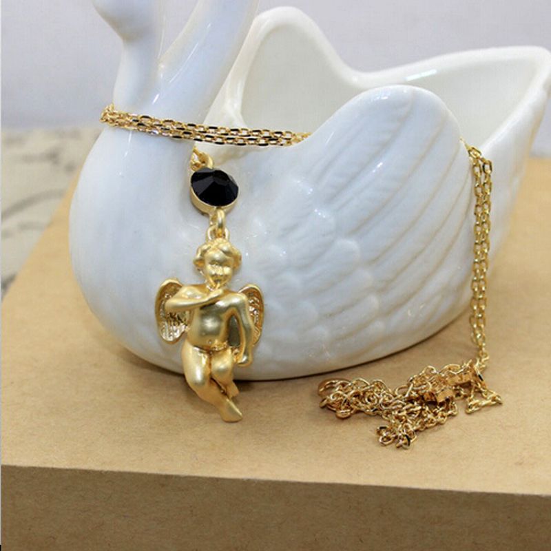 Other Alloy Plating Necklace Cartoon (angel Section)  Nhnt0186