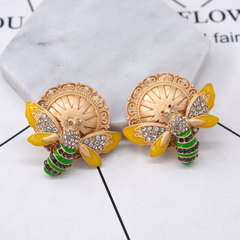 Other Alloy Plating Earring Animal (alloy)  Nhnt0283