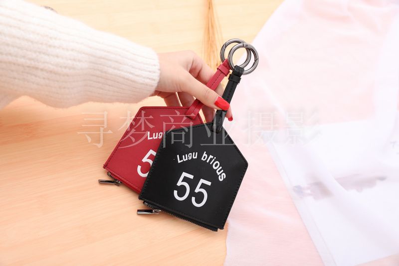 Kreative Kleine Hausform Geldbörse Koreanische Buchstabe Multifunktion Karten Tasche Integrierte Tragbare Hand Frauen Brieftasche