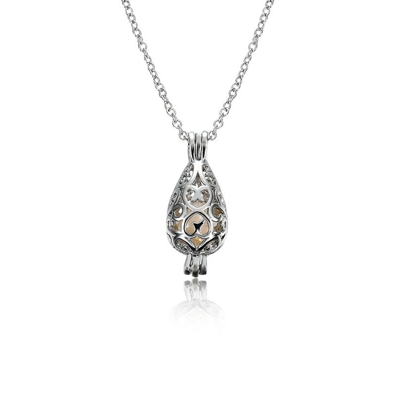 Vente Chaude En Europe Et Amérique Du Pendentif D'amour Souhait Pearl Collier Pendentif  Vente Chaude À