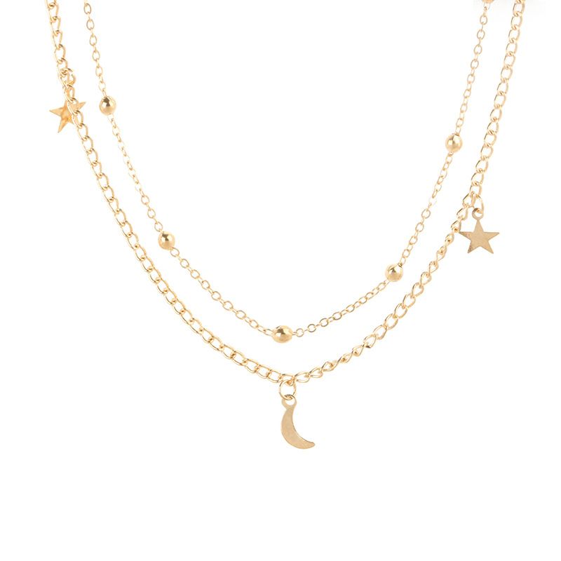 Occident And The United States Alloy Plating Necklace (alloy)  Nhgy0485-alloy