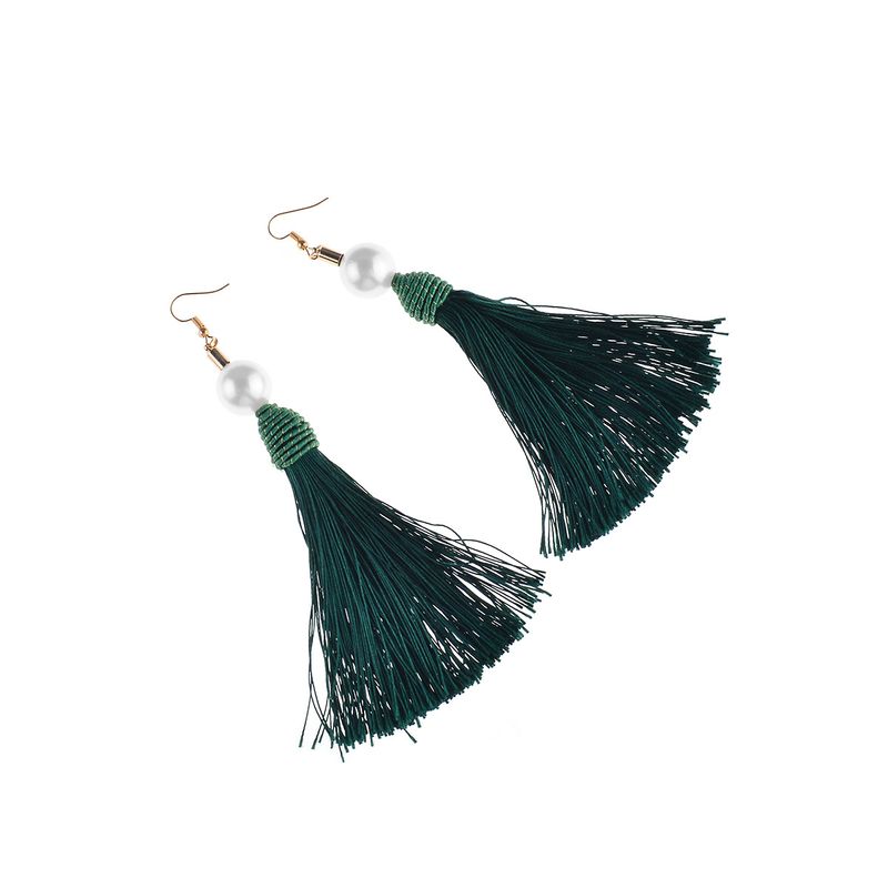 Occident And The United States Alloy Plating Earring (b0657 Green)  Nhxr1431-b0657 Green