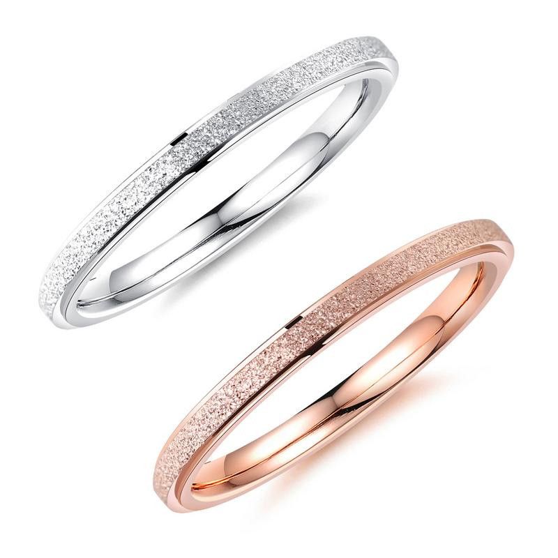 Titanium&stainless Steel Fashion Geometric Rings  (rose Alloy On The 4th) Nhop1637-rose Alloy On The 4th