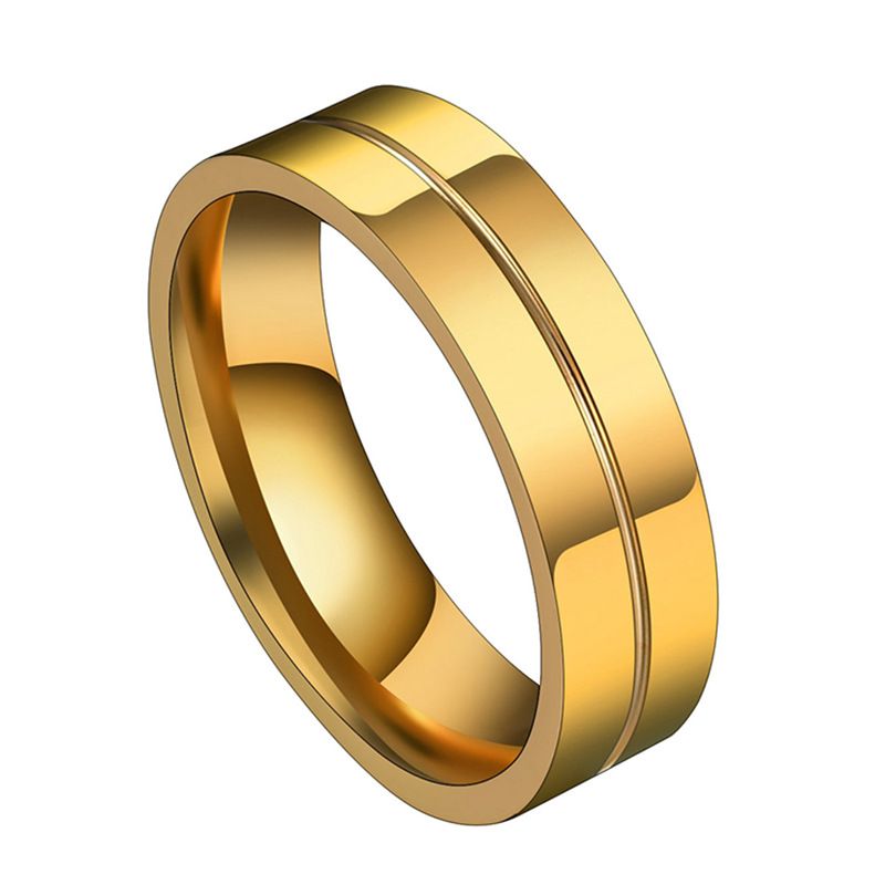 Titanium&stainless Steel Fashion Geometric Ring  (men Alloy-6) Nhhf1123-men-alloy-6