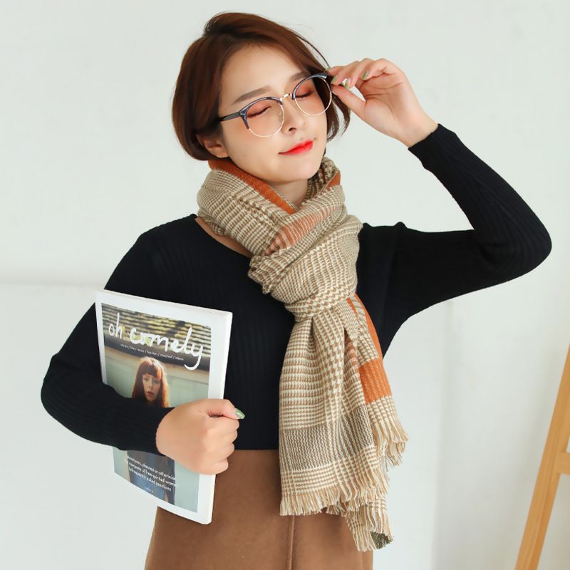 Cloth Korea  Scarf  (1 Camel) Nhmn0295-1-camel