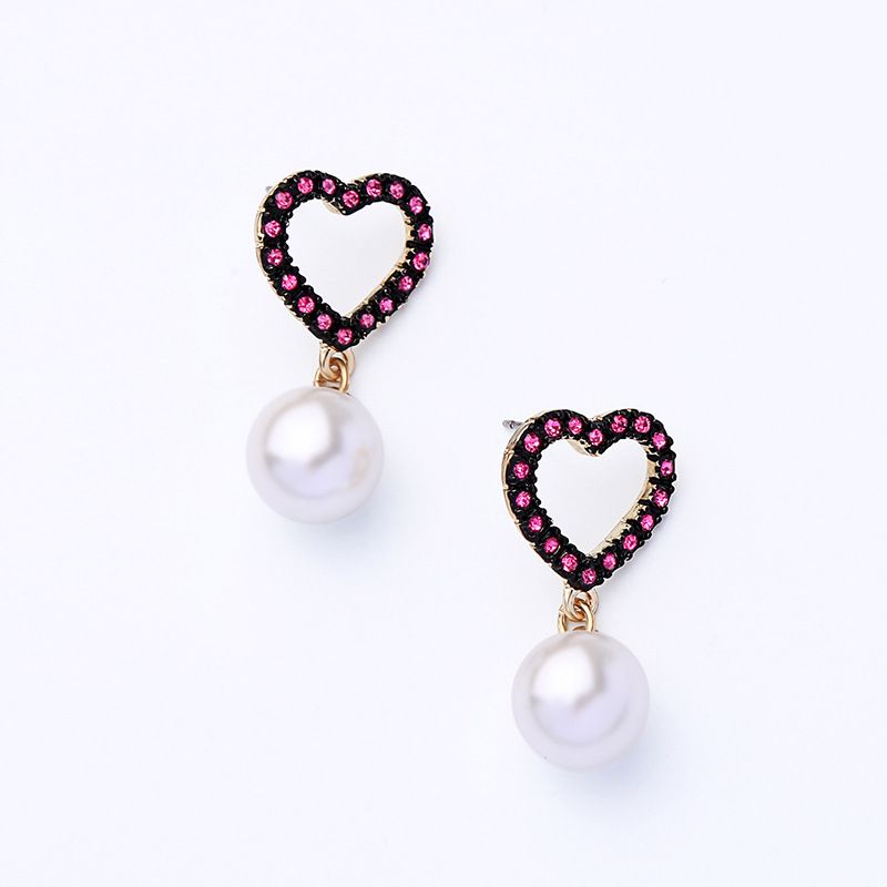 Alloy Fashion Sweetheart Earring  (photo Color) Nhqd5787-photo-color