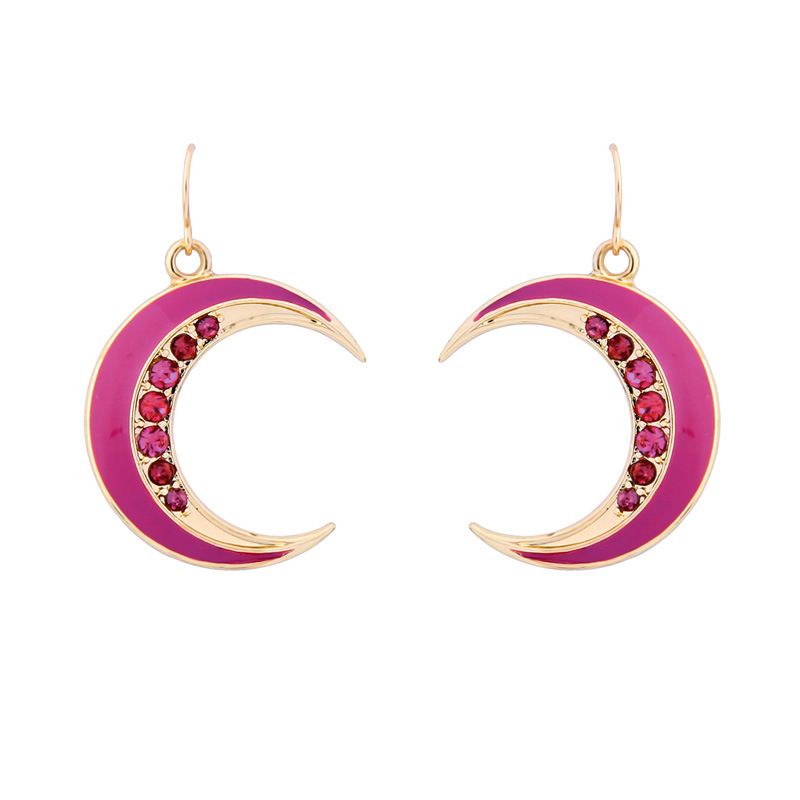 Alloy Fashion Geometric Earring  (pink-1) Nhqd5800-pink-1