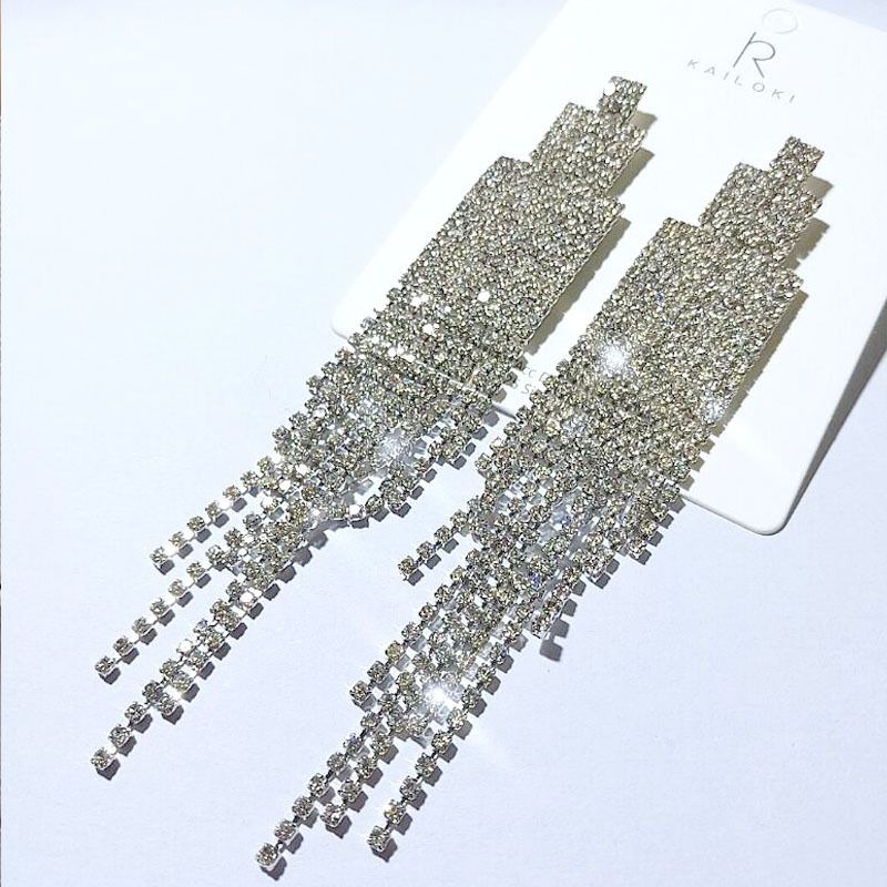 Alloy Fashion Tassel Earring  (alloy) Nhnt0706-alloy