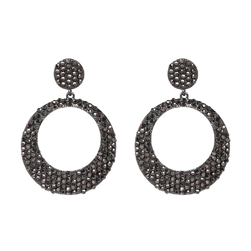 Alloy Fashion Geometric Earring  (gray) Nhjj5300-gray