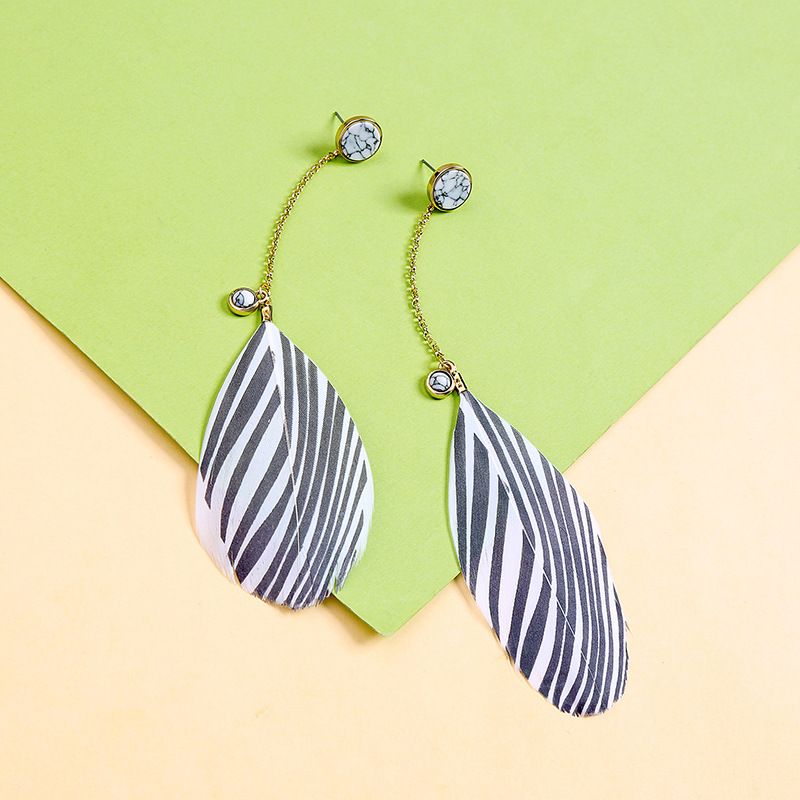 Alloy Fashion Tassel Earring  (photo Color) Nhqd5756-photo-color