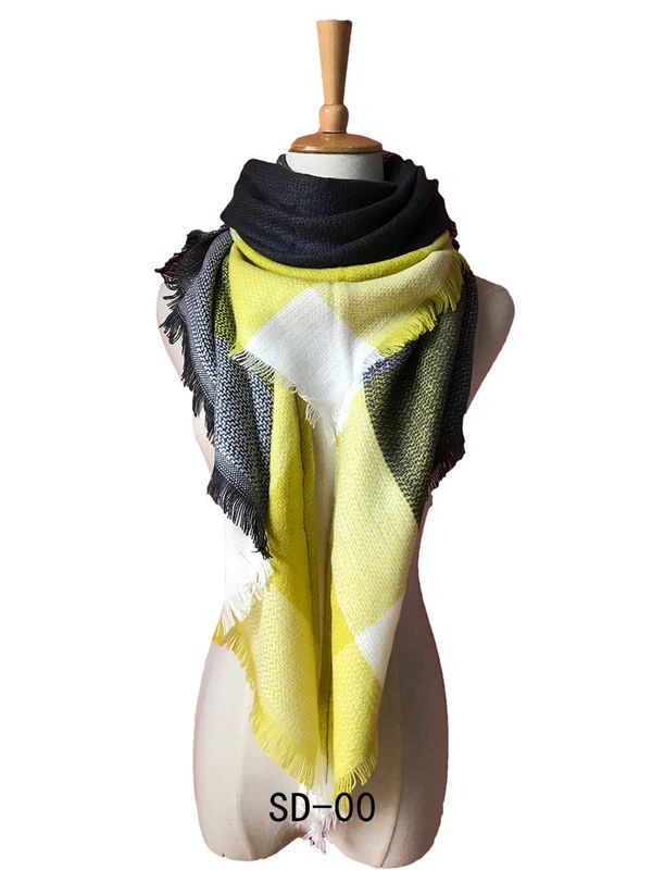 Cloth Fashion  Scarf  (yellow-135-175) Nhhz0030-yellow