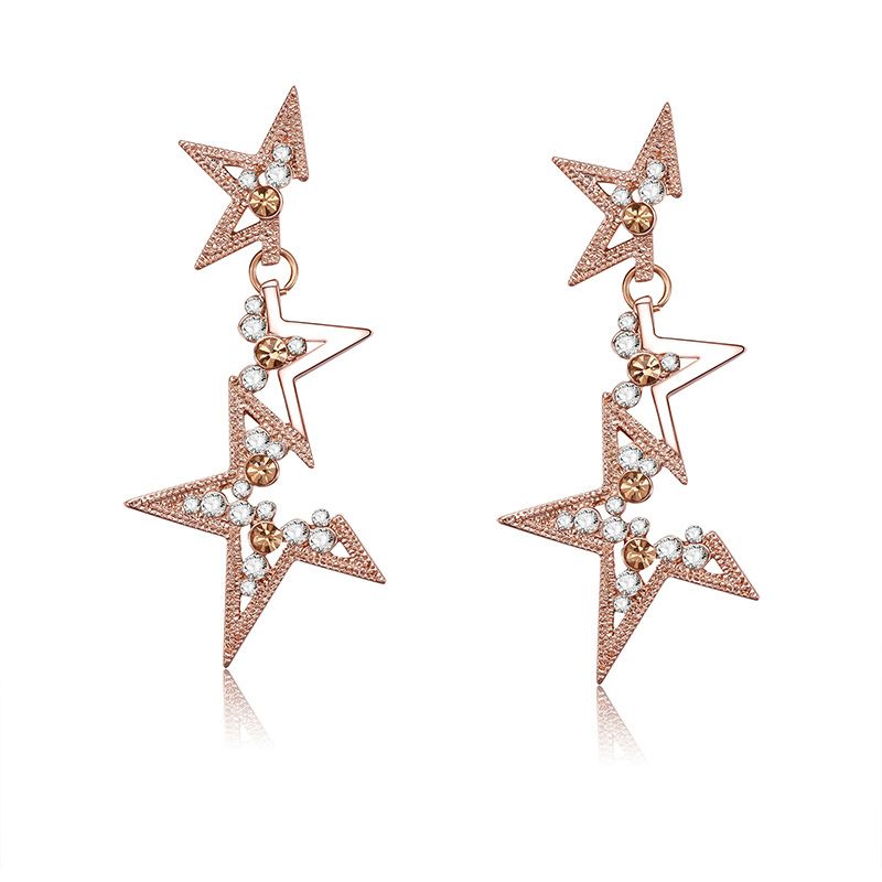 Alloy Fashion Geometric Earring  (61189493) Nhlp1327-61189493