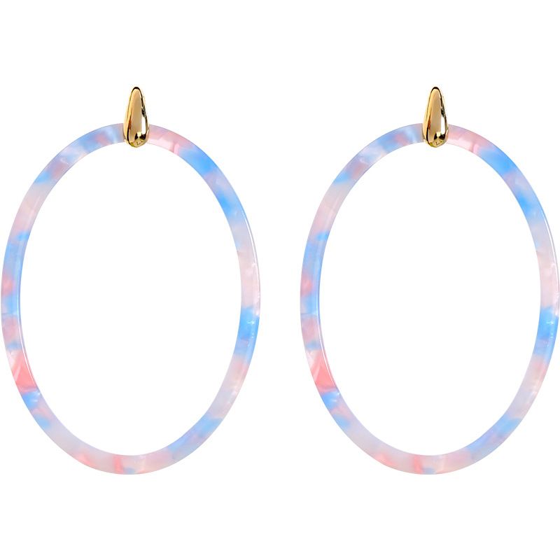 Alloy Fashion Geometric Earring  (blue-1) Nhqd5895-blue-1