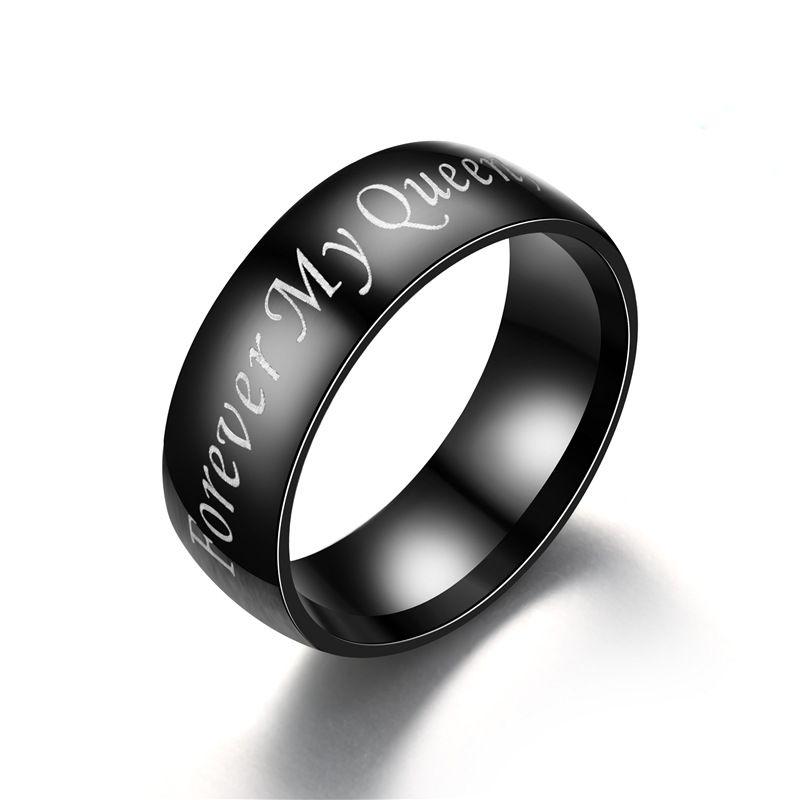 Titanium&stainless Steel Fashion Geometric Ring  (men Myking-5) Nhtp0019-men-myking-5