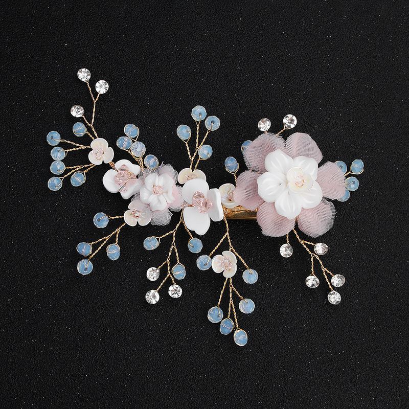 Acrylic Fashion Flowers Hair Accessories  (alloy) Nhhs0579-alloy