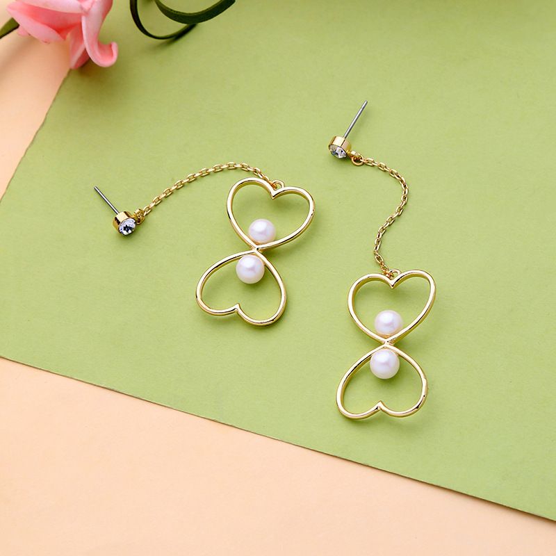 Alloy Fashion Sweetheart Earring  (photo Color) Nhqd6012-photo-color