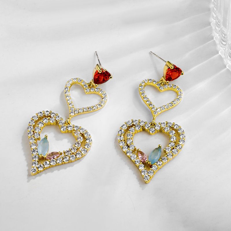 Copper Korea Sweetheart Earring  (photo Color) Nhlj4238-photo-color