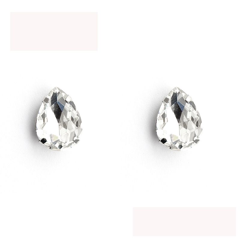 Imitated Crystal&cz Fashion Geometric Earring  (white K+ White Rhinestone) Nhhs0627-white-k-white-rhinestone