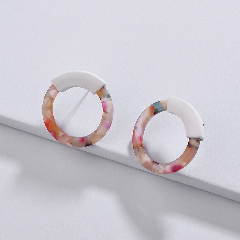 Alloy Fashion Geometric Earring  (white) Nhlu0544-white
