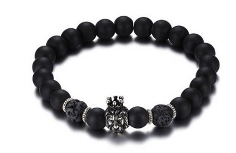 Alloy Fashion Geometric Bracelet  (black) Nhyl0581-black