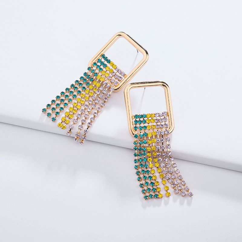 Alloy Fashion Tassel Earring  (photo Color) Nhlu0520-photo-color