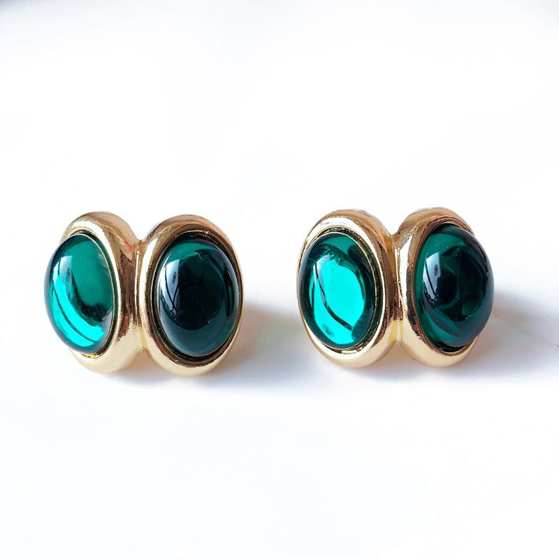Alloy Fashion  Earring  (green) Nhom1218-green