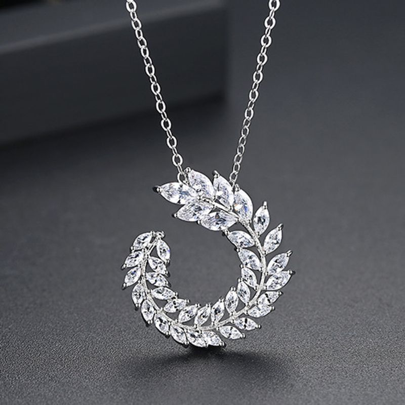 Alloy Korea Geometric Necklace  (platinum-t11h04) Nhtm0608-platinum-t11h04