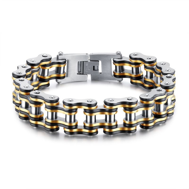 Titanium&stainless Steel Fashion Geometric Bracelet  (alloy) Nhop2449-alloy