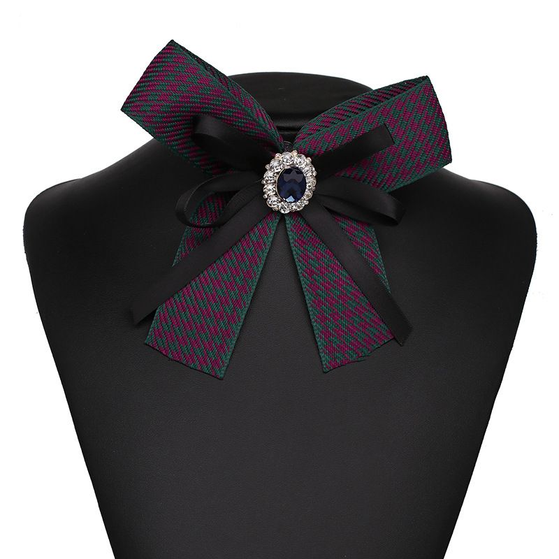 Alloy Fashion Bows False Collar  (purple) Nhjj4616-purple