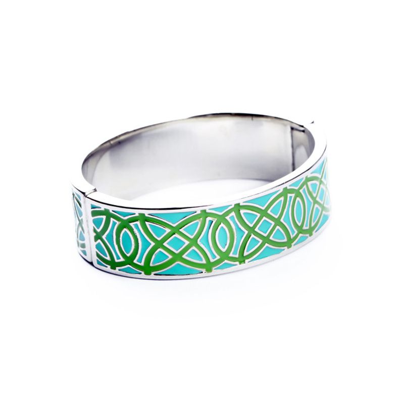 Alloy Fashion Geometric Bracelet  (green) Nhqd4756-green