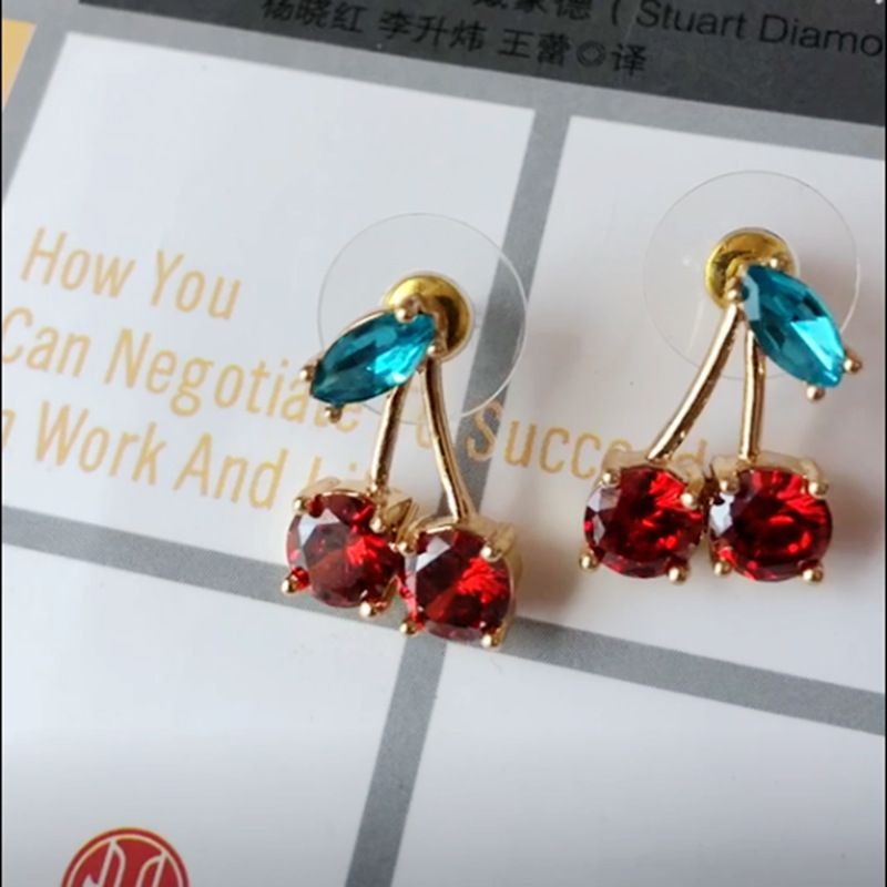 Copper Fashion  Earring  (photo Color) Nhom0273-photo-color