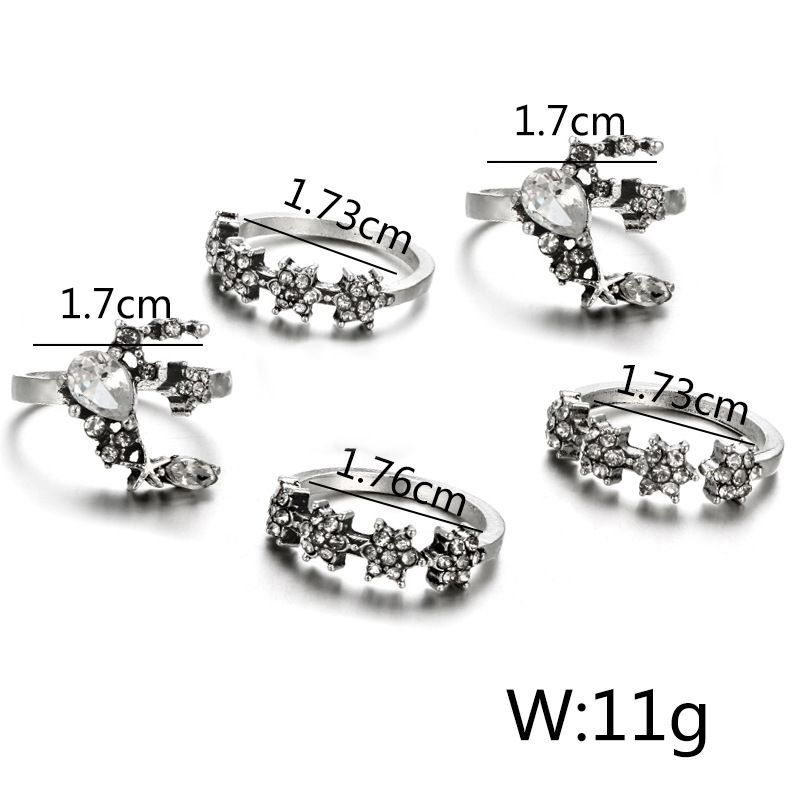 Alloy Simple Geometric Ring  (photo Color) Nhgy1853-photo Color