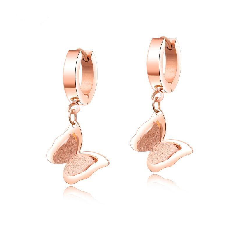 Titanium&stainless Steel Korea Geometric Earring  (earring) Nhop2674-earring