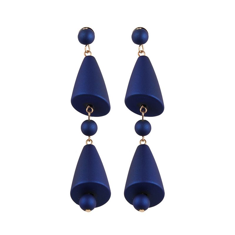 Alloy Fashion Geometric Earring  (blue) Nhjq10350-blue
