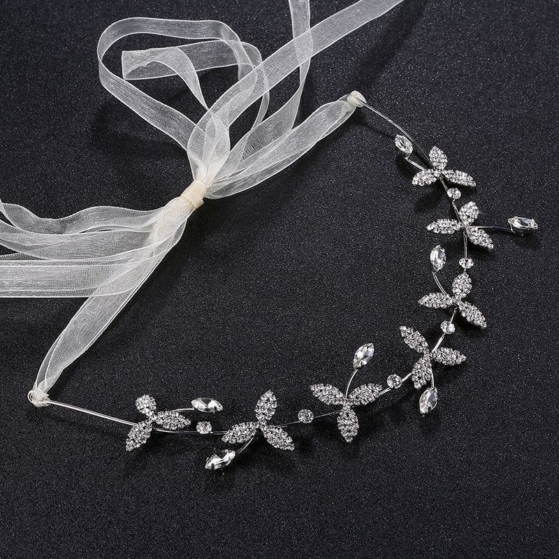 Neuer Diamant Braut Schmuck Europäischer Und Amerikanischer Stil Kopf Bedeckung Haarschmuck Band Strass Haarband Hersteller Großhandel