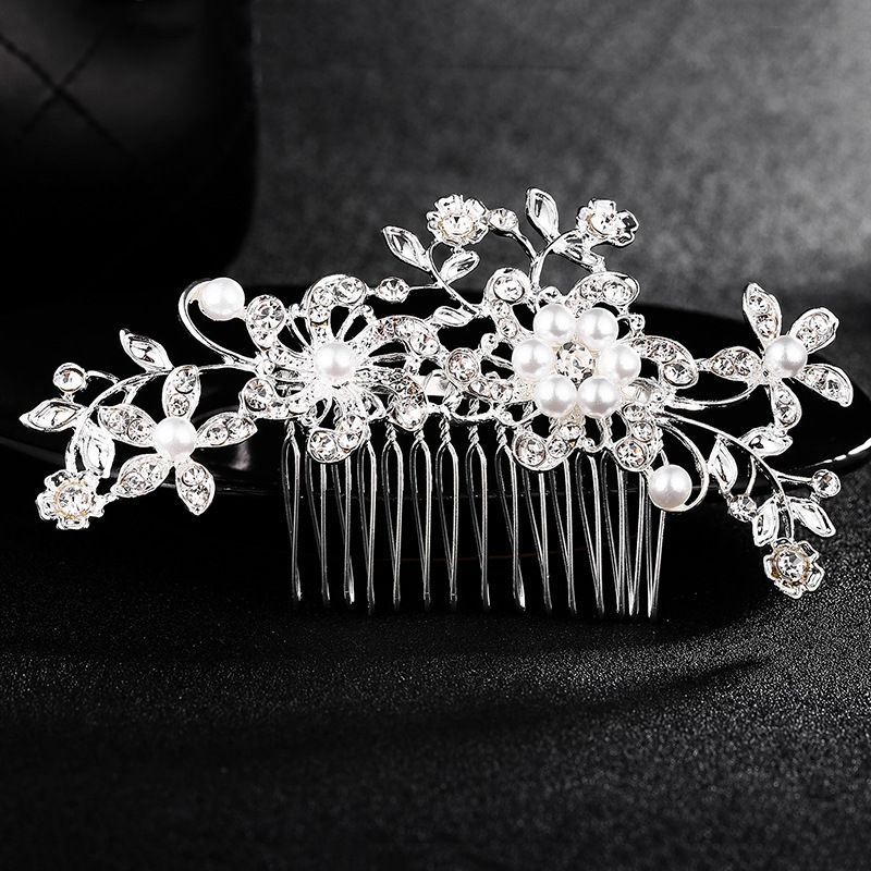 Alloy Fashion Flowers Hair Accessories  (alloy) Nhhs0088-alloy