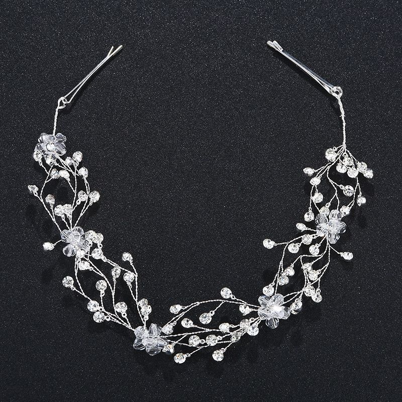 Imitated Crystal&cz Fashion Flowers Hair Accessories  (alloy) Nhhs0091-alloy