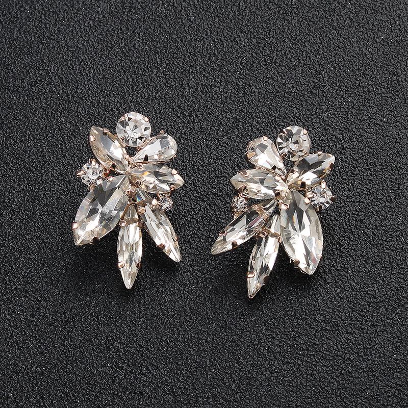 Alloy Fashion Flowers Earring  (alloy) Nhhs0136-alloy
