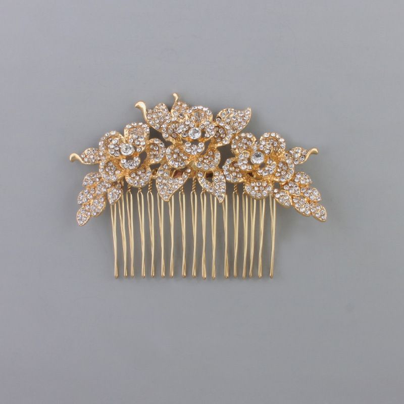Alloy Fashion Flowers Hair Accessories  (alloy) Nhhs0198-alloy