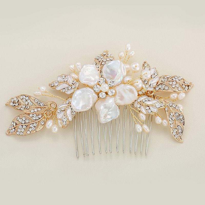 Alloy Fashion Flowers Hair Accessories  (alloy) Nhhs0263-alloy