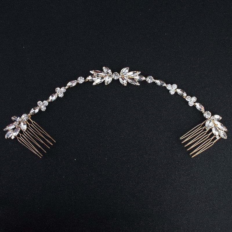 Imitated Crystal&cz Fashion Sweetheart Hair Accessories  (alloy) Nhhs0297-alloy