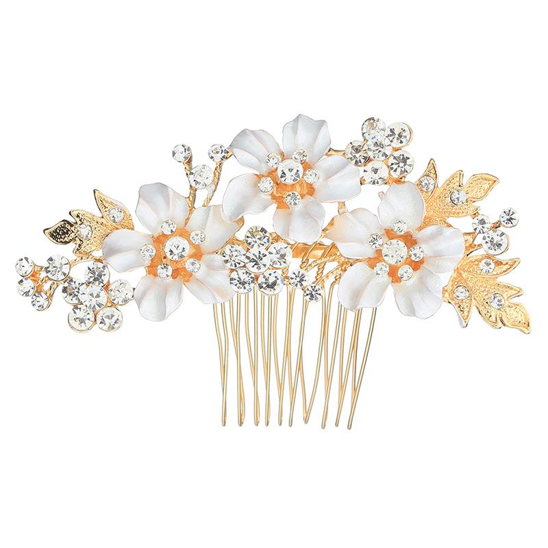 Alloy Fashion Flowers Hair Accessories  (alloy) Nhhs0372-alloy