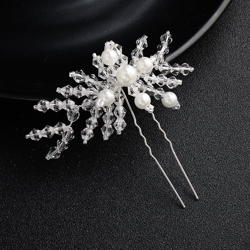 Imitated Crystal&cz Fashion Flowers Hair Accessories  (alloy) Nhhs0411-alloy