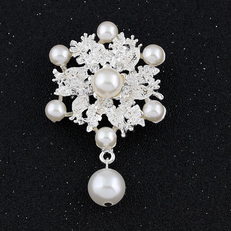 Alloy Fashion Flowers A Brooch  (alloy Aa051 - A) Nhdr2682-alloy-aa051-a
