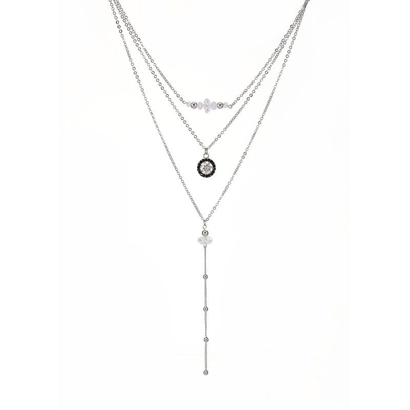 Alloy Fashion Geometric Necklace  (61178154) Nhlp0999-61178154